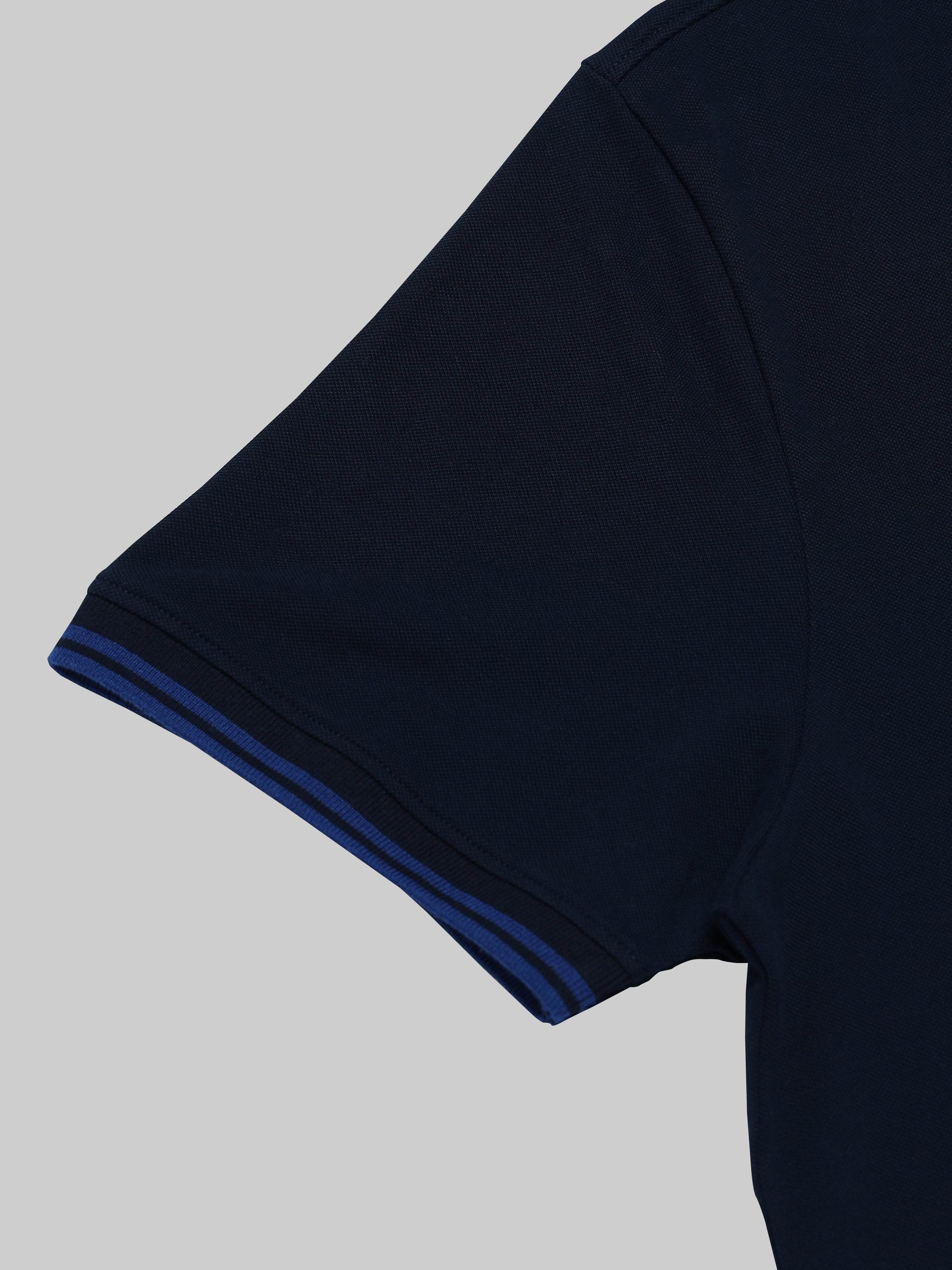 Men's Supima Navy polo t-shirt