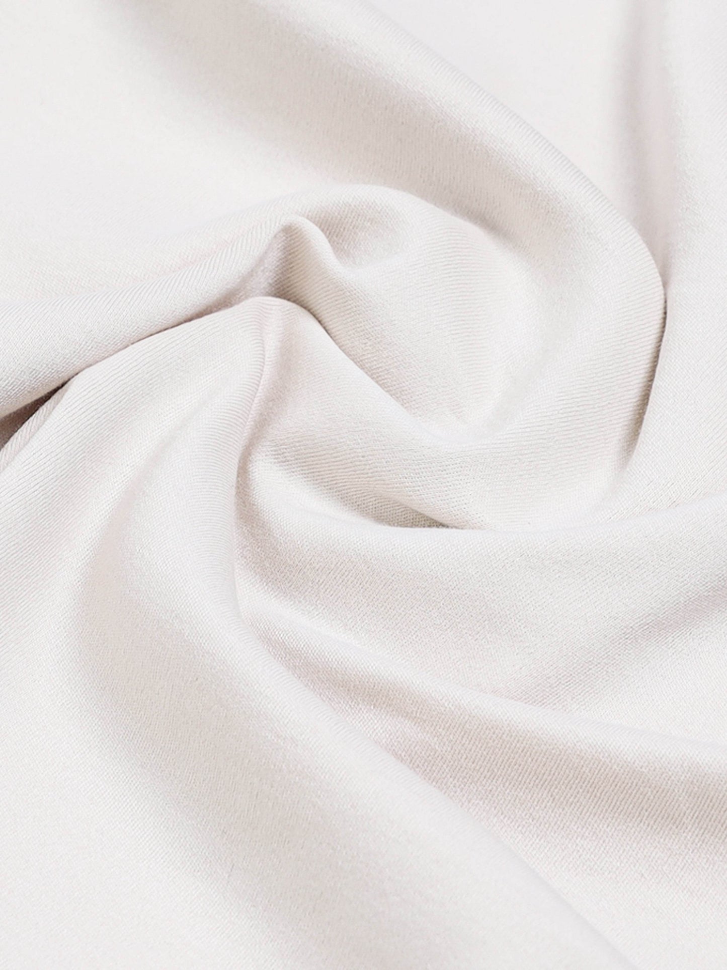 Oversized T-shirt in Supima Cotton Lycra Interlock with Suede-Finish Back and front print Beige