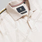 Men's Supima beige polo t-shirt