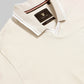 Men's beige polo t-shirt