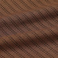Tipped Edge Flat-Knit Tee - Brown