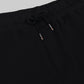 Engyne Cut & Sew Shorts – Signature Flag & Pin Tuck Finish Black