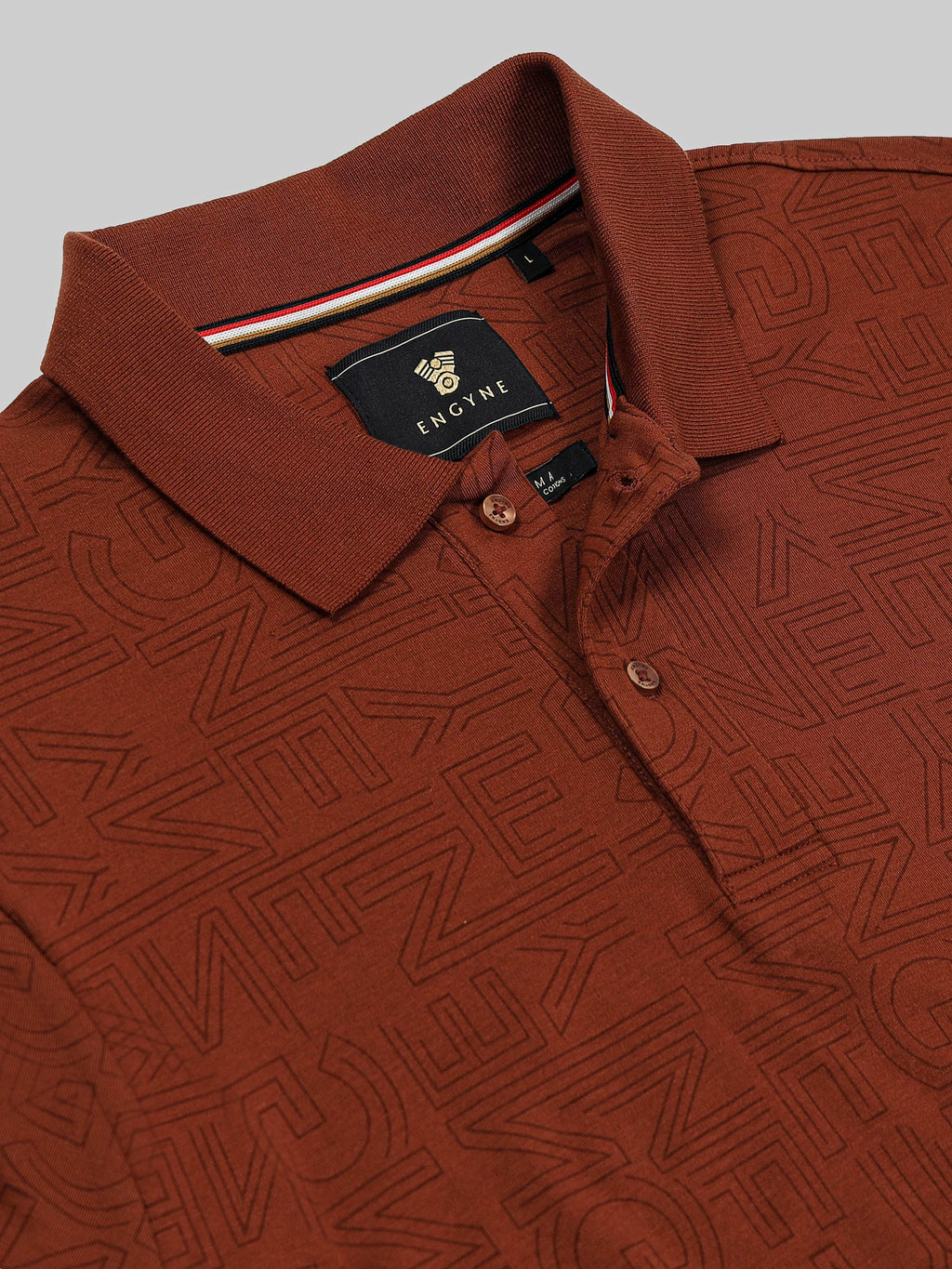 Brown polo tshirt for men 