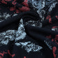 Rougen Cotton Poly Elastane Interlock Shorts with All-Over Print Navy