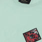 Light green cotton lycra t-shirt