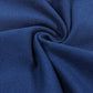 Half-Zip High Neck Sweatshirt with Contrast Tipped Cuffs and Silicon HD Chest Print Dark Blue