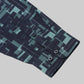 Metro Grid Geometric Full Sleeve Shirt - Navy