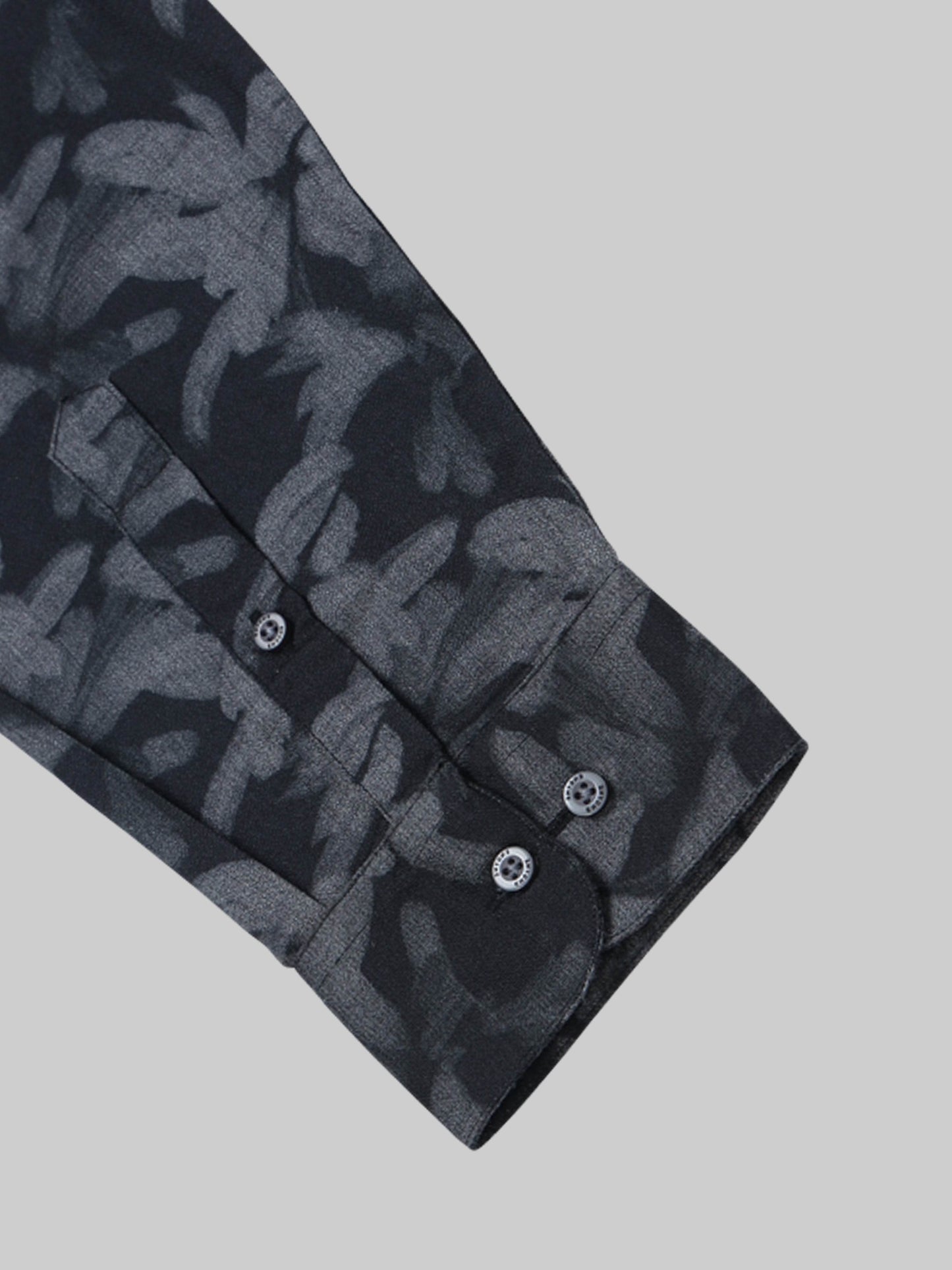 Midnight Petals Floral Full SLeeve Shirt - Navy