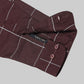 Gridline Check Full Sleeve Shirt - Dk. Brown