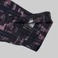 Metro Grid Geometric Full Sleeve Shirt - Black