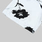 Shadow Bloom Floral Short Sleeve Shirt - White