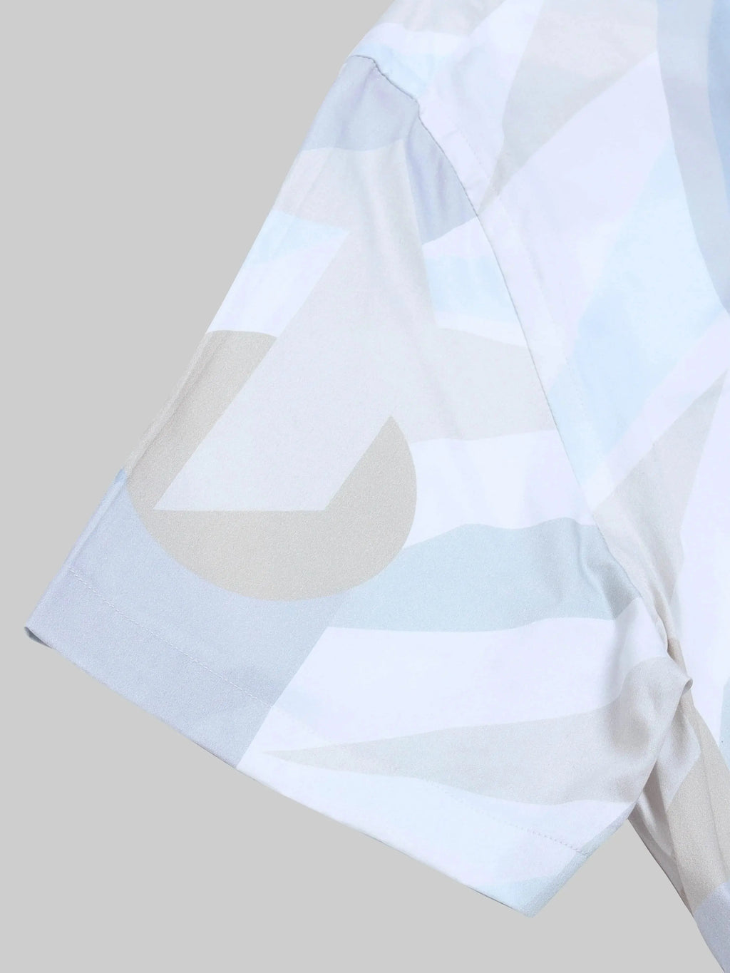 Men's Geometric Abstract Short Sleeve Printed Shirt Engyne