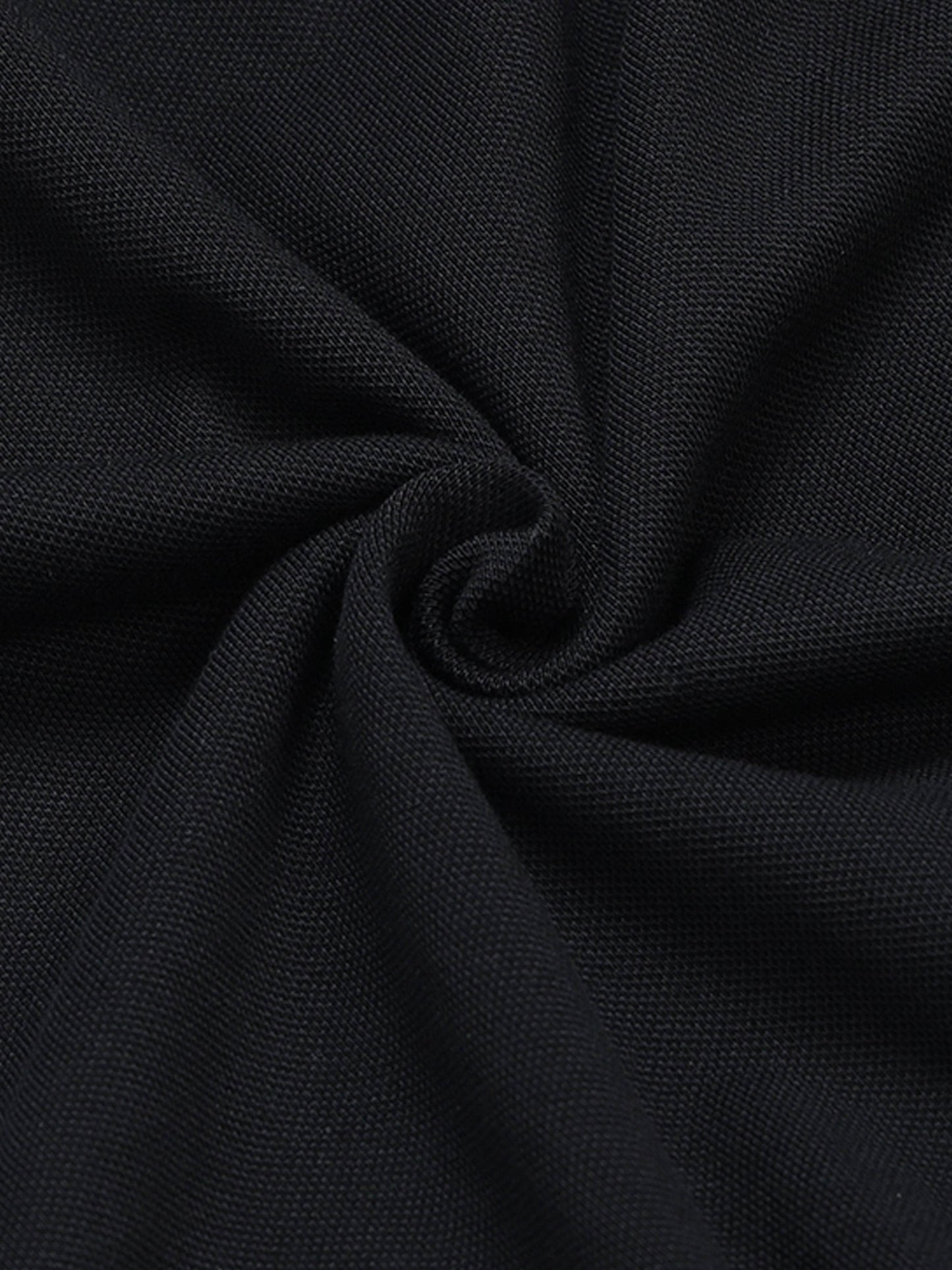Men’s black polo t-shirt