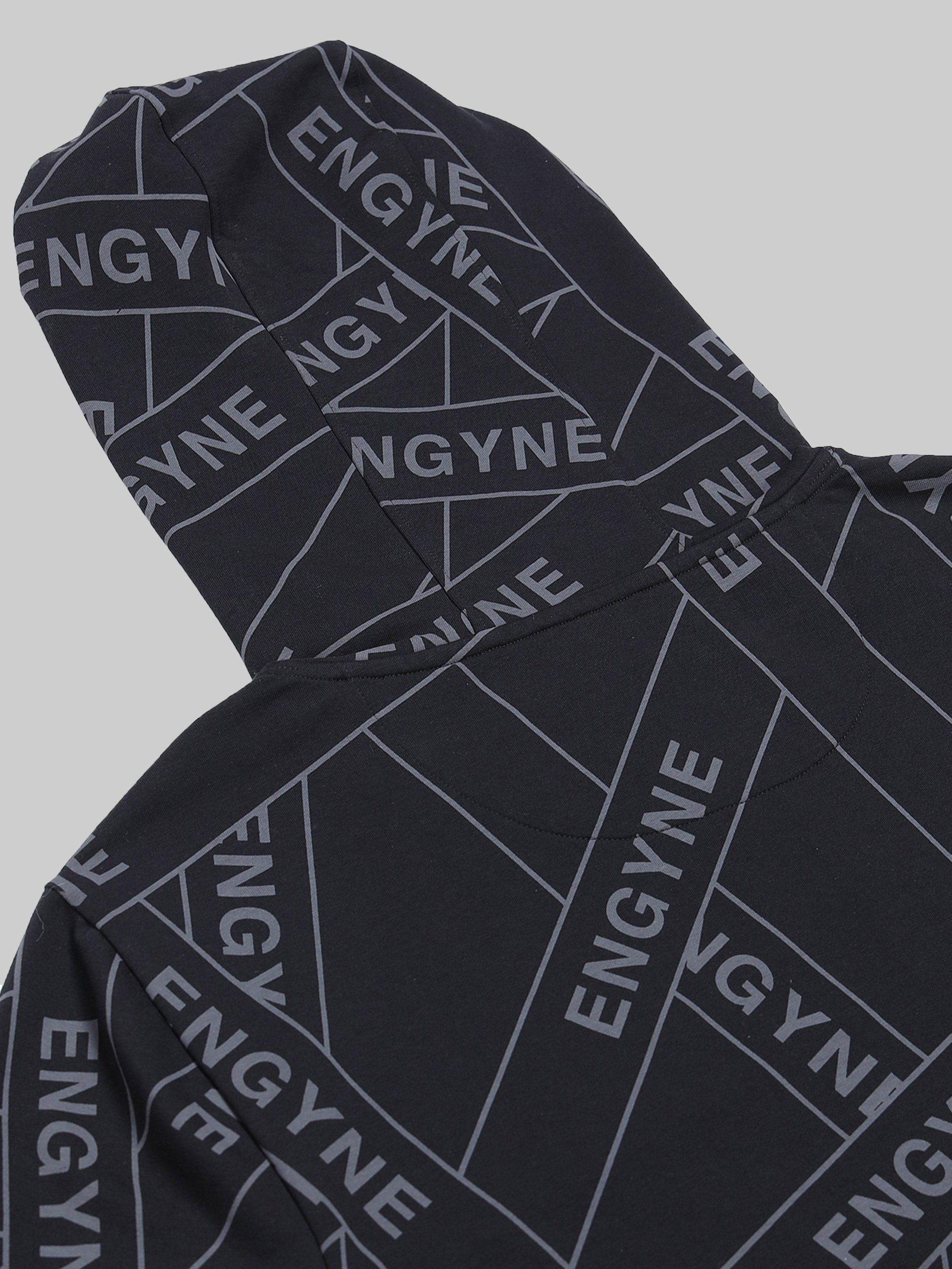 Men’s black hoodie