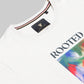Regular-fit Full-Sleeve T-shirt in Supima Cotton Lycra with Digital Flock and DTF Print Detailing - Beige