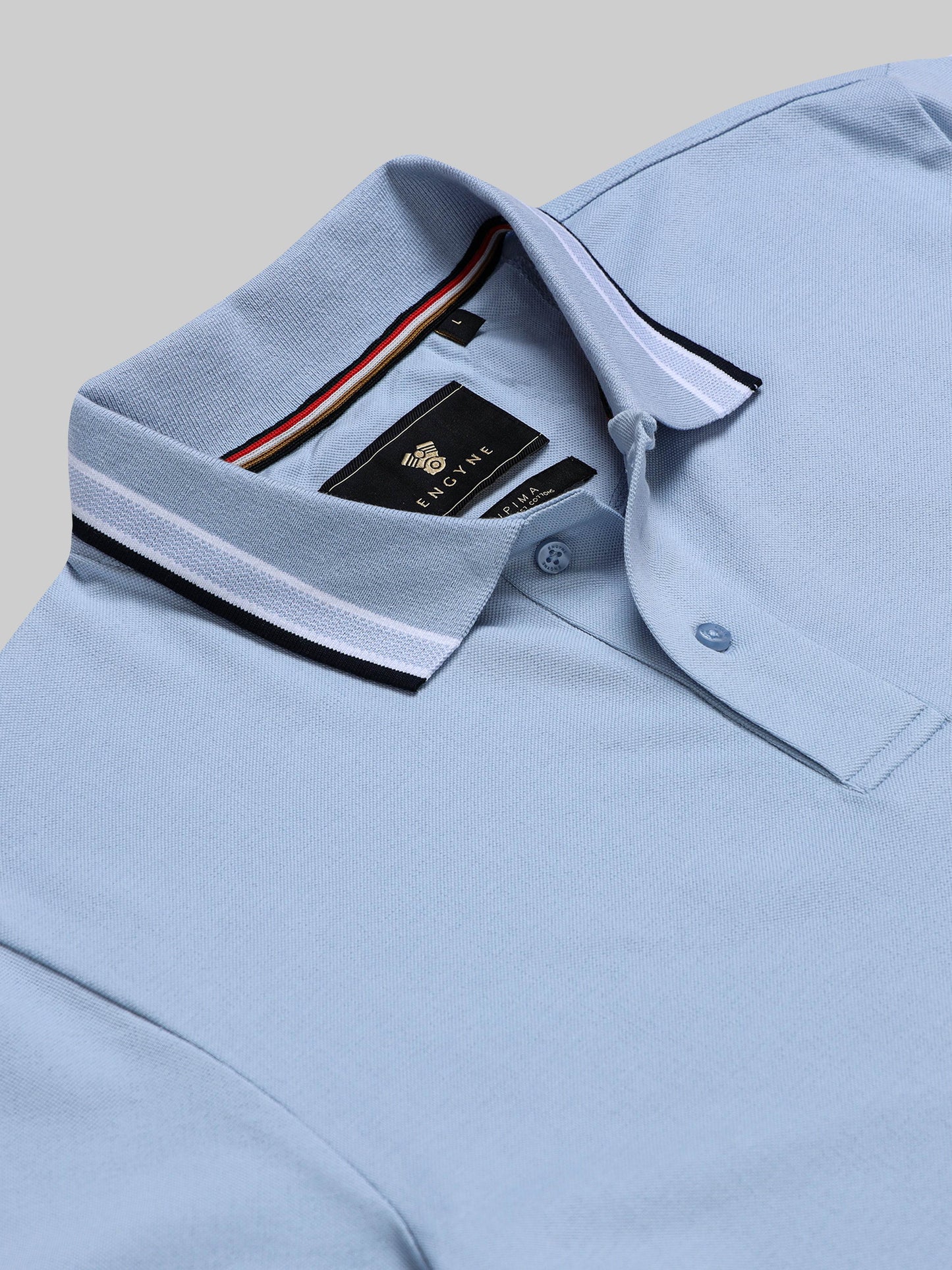 Sky blue polo tshirt
