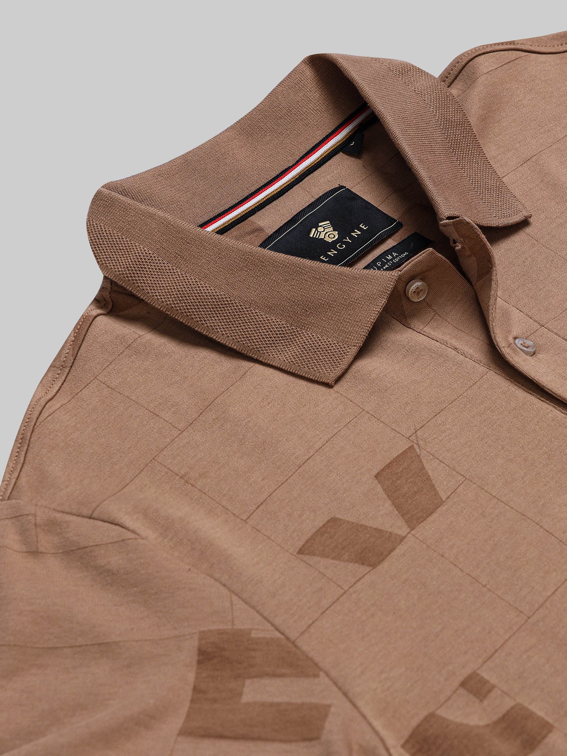 Khaki polo tshirt for men 