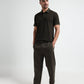 Rougen Loop Knit Cut & Sew Olive Green Track Pants