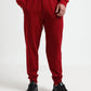 Rougen Lycra  Dark Red Jogger for Men