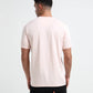 Light Pink Rougen Cotton Lycra Mens Floral T Shirts