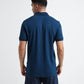 Signature Flag Cut & Sew Teal Polo Shirts for Men