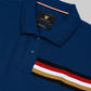 Engyne Signature Flag Cut & Sew Polo with Speed Breaker Detailing in Supima Cotton Lycra Pique Teal