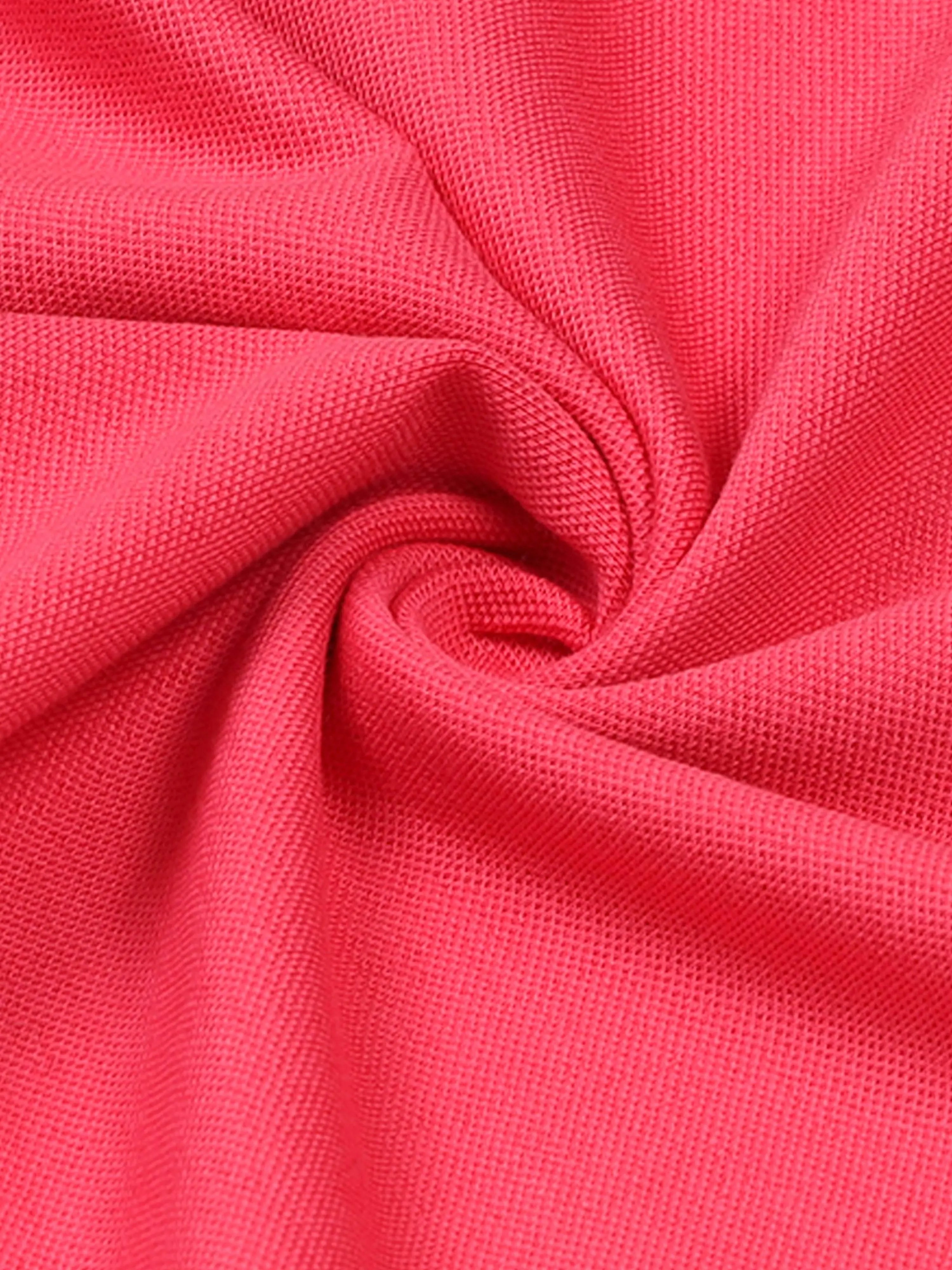 Men's Casual Supima Cotton Lycra Neon Pink Polo Engyne