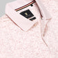 Regular-Fit Supima Cotton LuxeKnit Polo with Rotary Pigment Print and Slim DTM Collar Light Pink