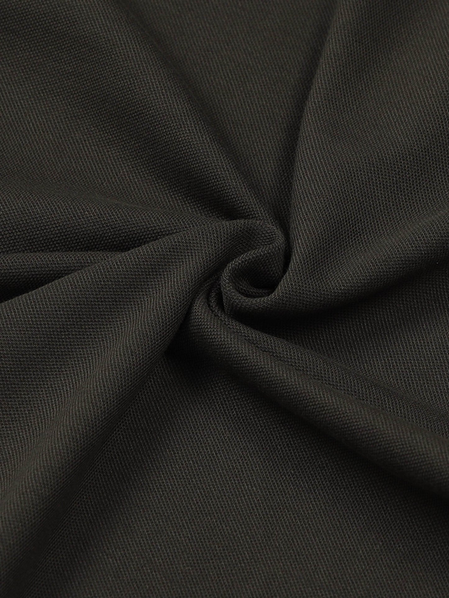 Engyne Rougen Piqué Polo – Tonal Collar Finish Olive