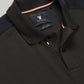 Engyne Supima Cotton Lycra Polo – Textured Collar & Shoulder Detail Olive