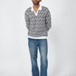 ILLUSION JACQUARD KNIT POLO
