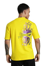 Yellow Oversized Caution T-Shirt
