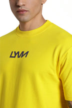 Yellow Oversized Caution T-Shirt