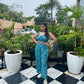 Moh The eternal dhaga – Teal Tantrum co-ords