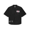 Men's Free Kisses Printed Black Shirt Bear Minimum