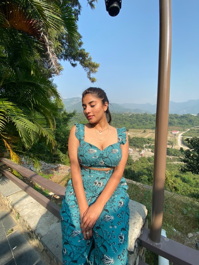 Moh The eternal dhaga – Teal Tantrum co-ords