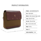 Insight Pack - Rustic Rhythm | Laptop Bag / Messenger Bag