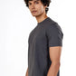 Carbon Heavyweight T-Shirt – Sorona™ (Charcoal Melange)