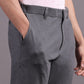 Casual Chino Shorts (Charcoal Melange)