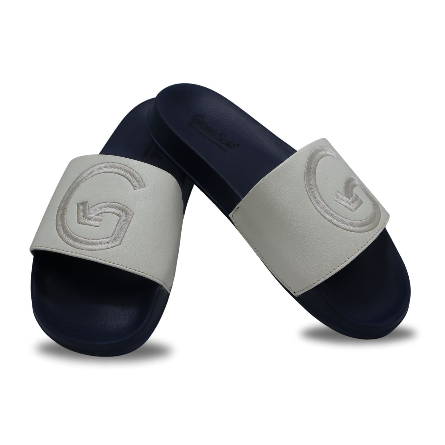 Greensole Slide White Mens Slider