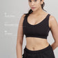 U-Neck Active Bra (Carbon Black)