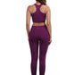 Carbon Sculpt Legging (2 Pockets) (Deep Purple)