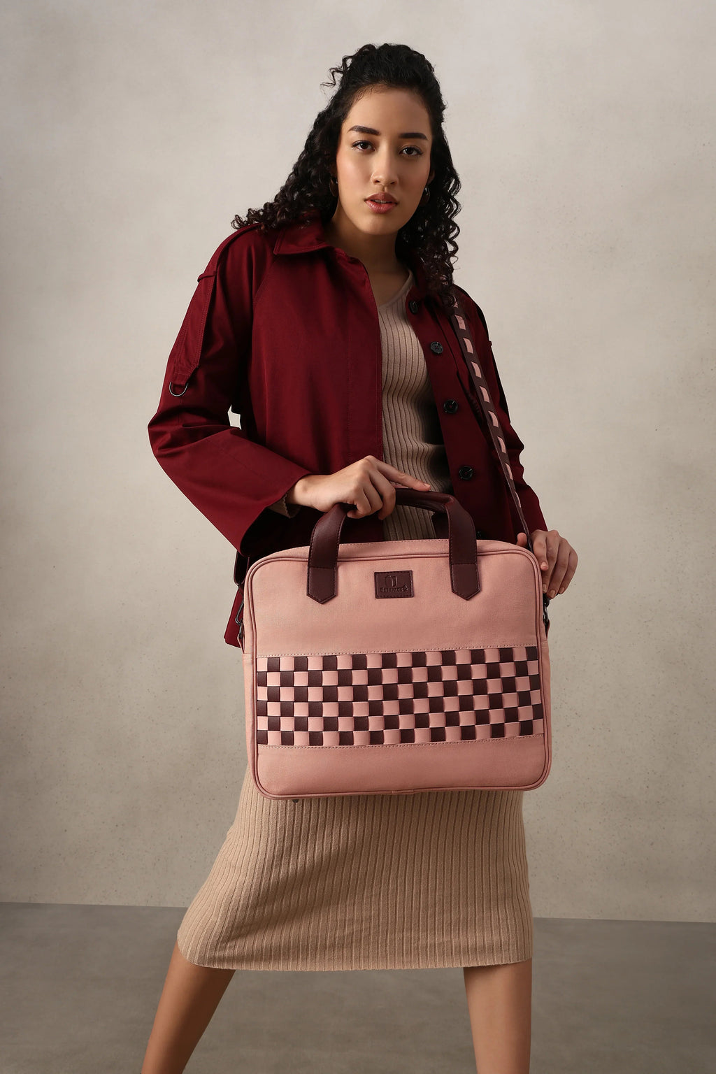 Zen Centre - Blush Bloom | Laptop Bag / Messenger Bag