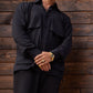 Black CO-ORD Set For Men