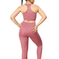 Carbon Sculpt Legging (2 Pockets) (Mellow Mauve)