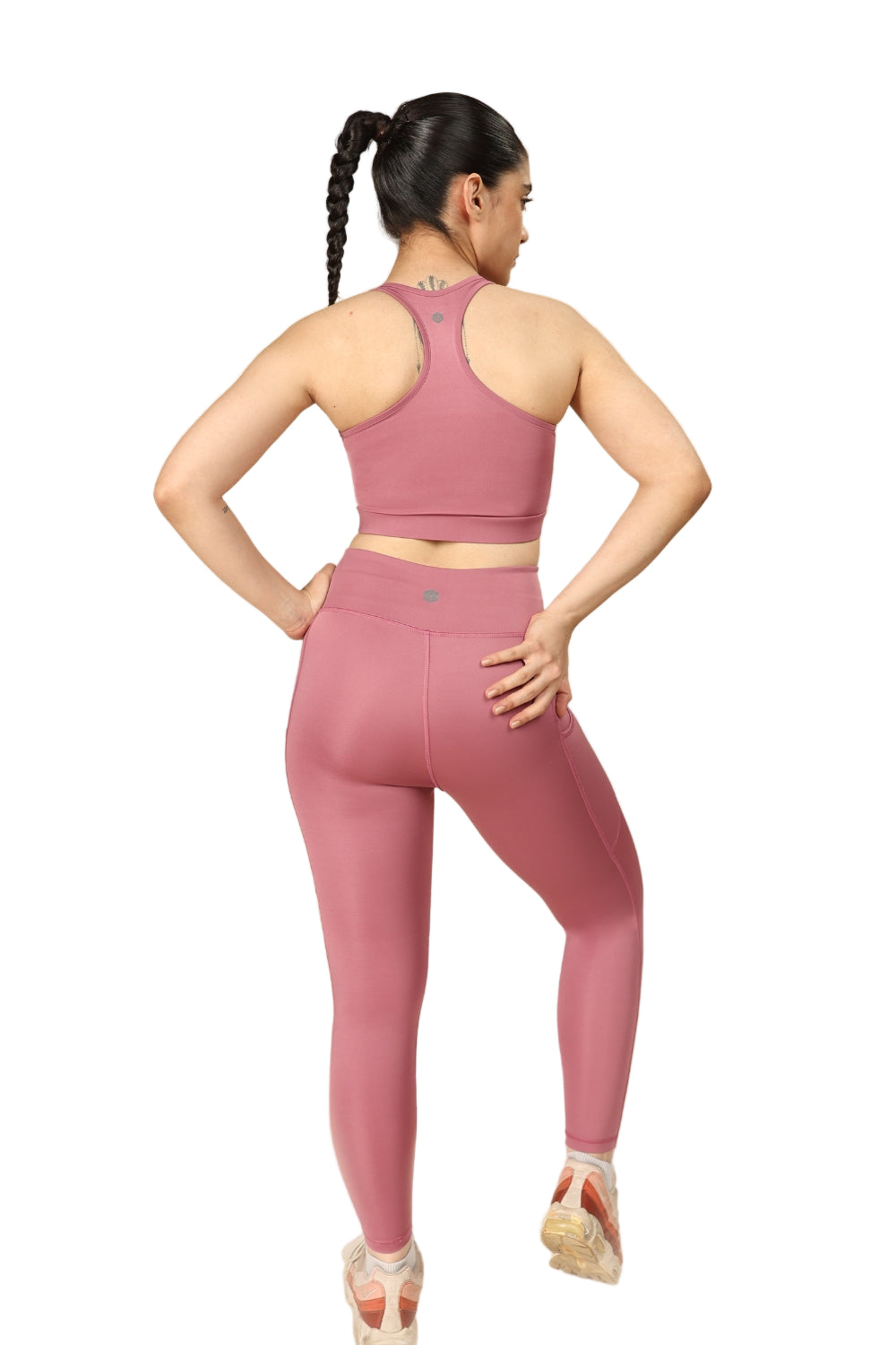 Carbon Sculpt Legging (2 Pockets) (Mellow Mauve)