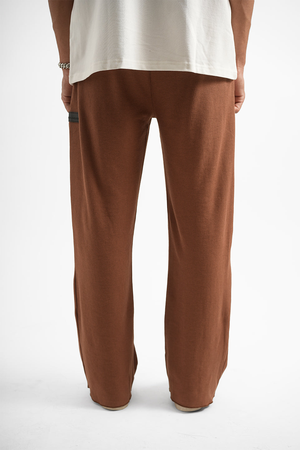 Waffle Rusty Brown Lounge Pants
