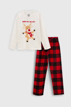Jingle All The Way Flannel Pajama Set For Family Nap Chief