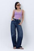 Ribbed High Cut Bodysuit