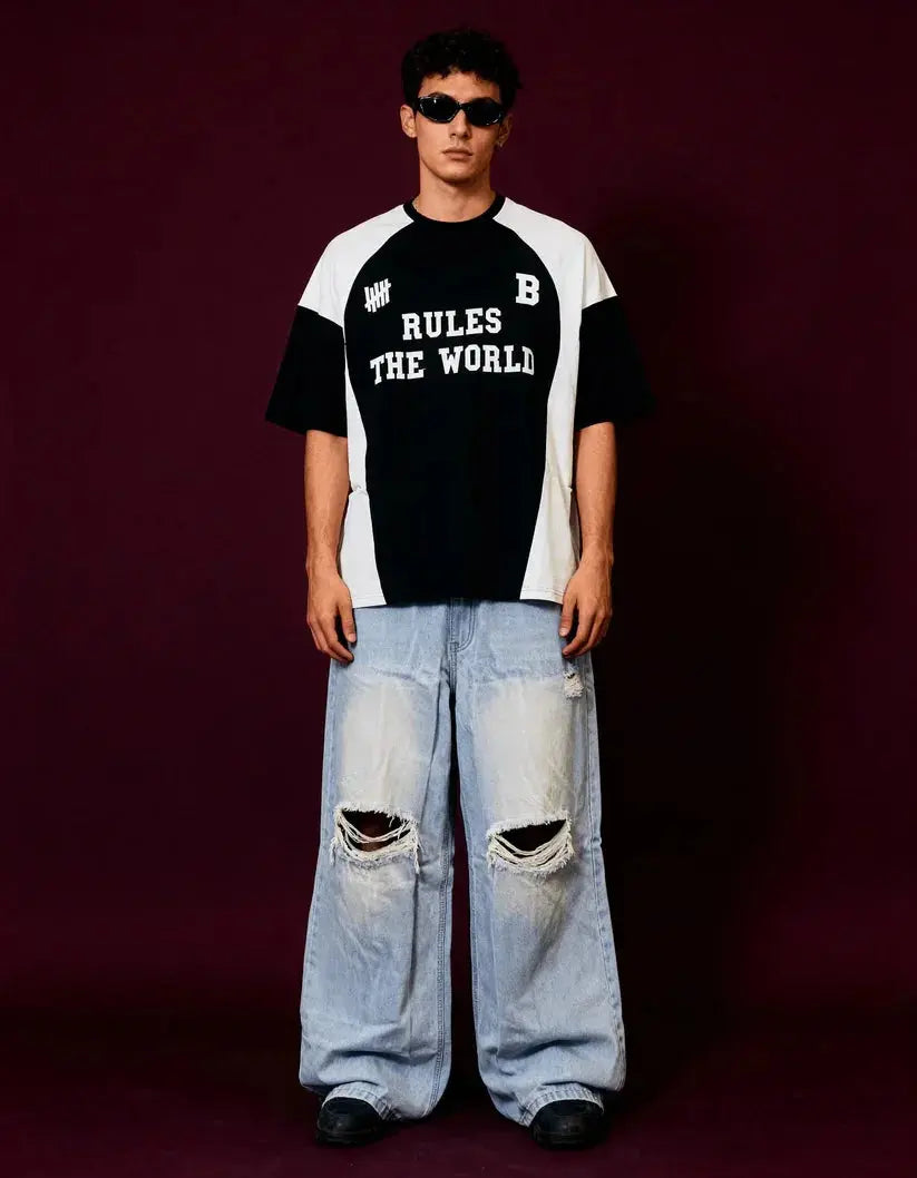 Rules The World Oversized Unisex T-shirt Boozee